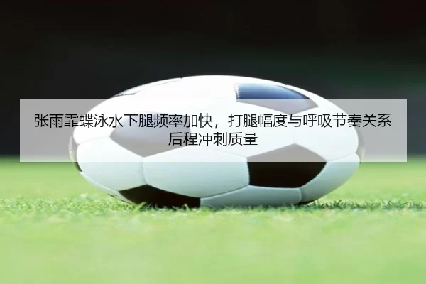 张雨霏蝶泳水下腿频率加快，打腿幅度与呼吸节奏关系后程冲刺质量